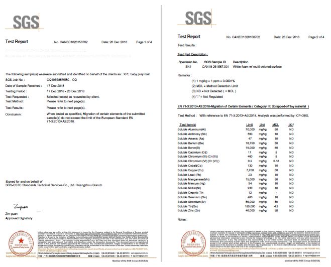 Dvostranska podloga iz pene XXL - zvitek 1 CM (gozd in gore)
