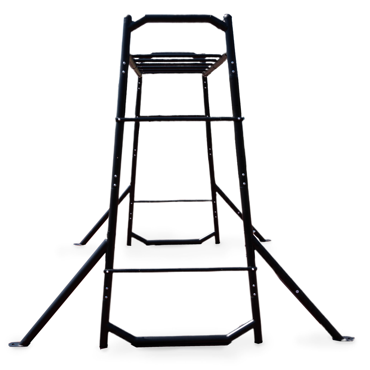 Vrtna gimnastična lestev, kovinska