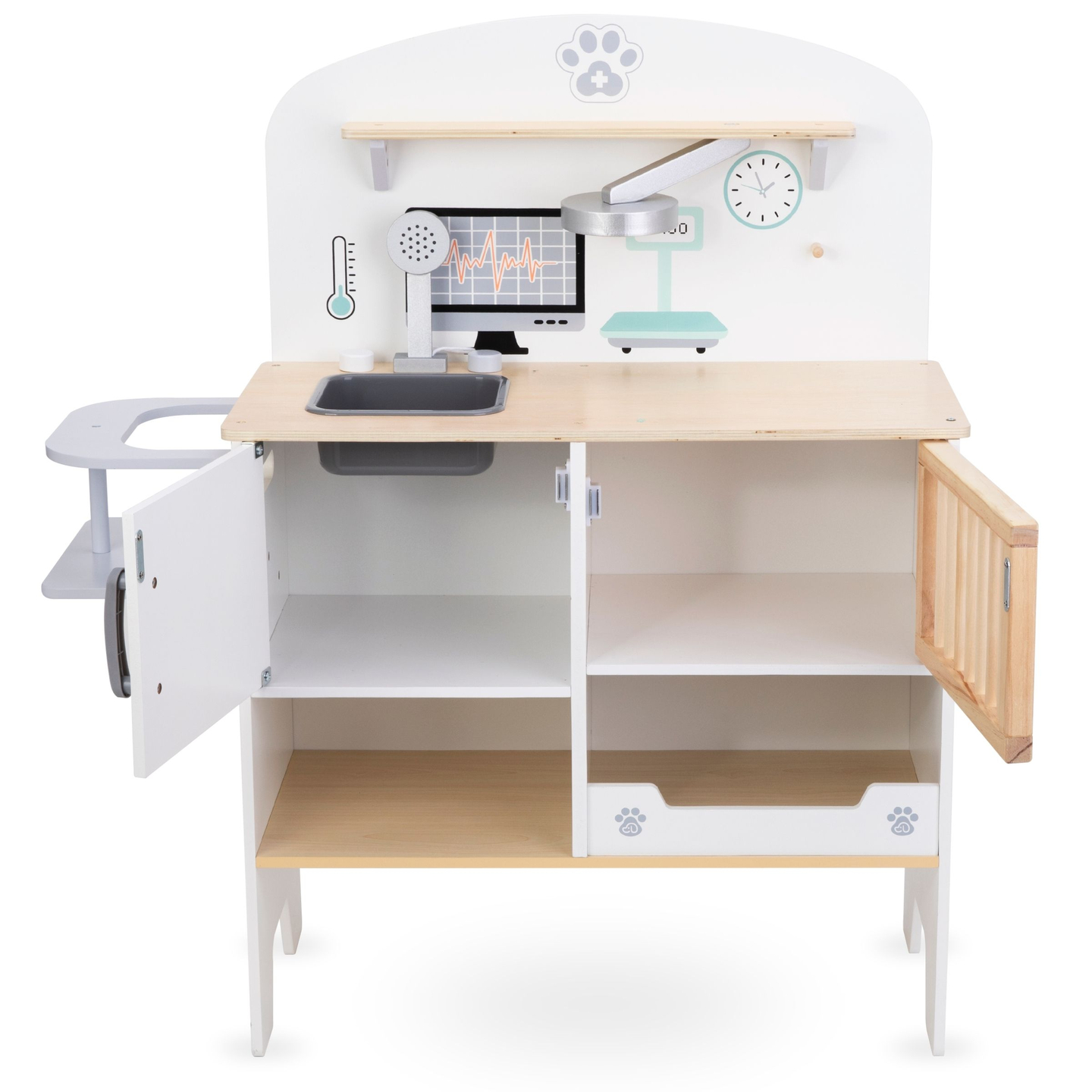 Bolnišnica za živali - leseni set