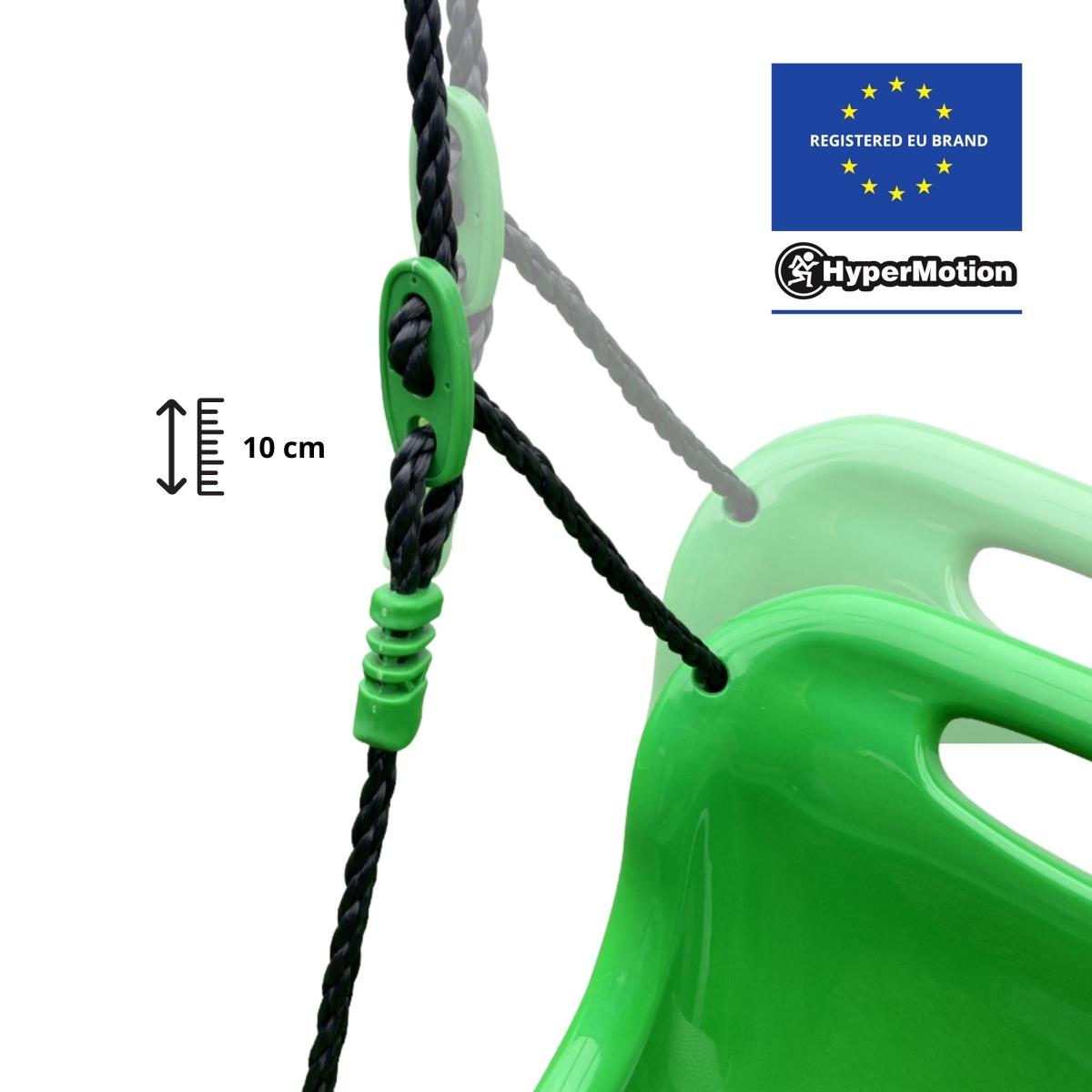 Gugalnik za dojenčke in malčke z varnostnim pasom