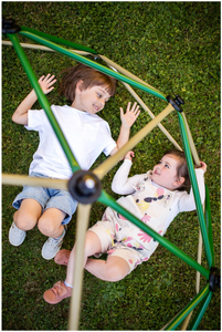 Otroška plezalna kupola HyperMotion XL, geodom, vrtno igrišče, premer: 1,8 m