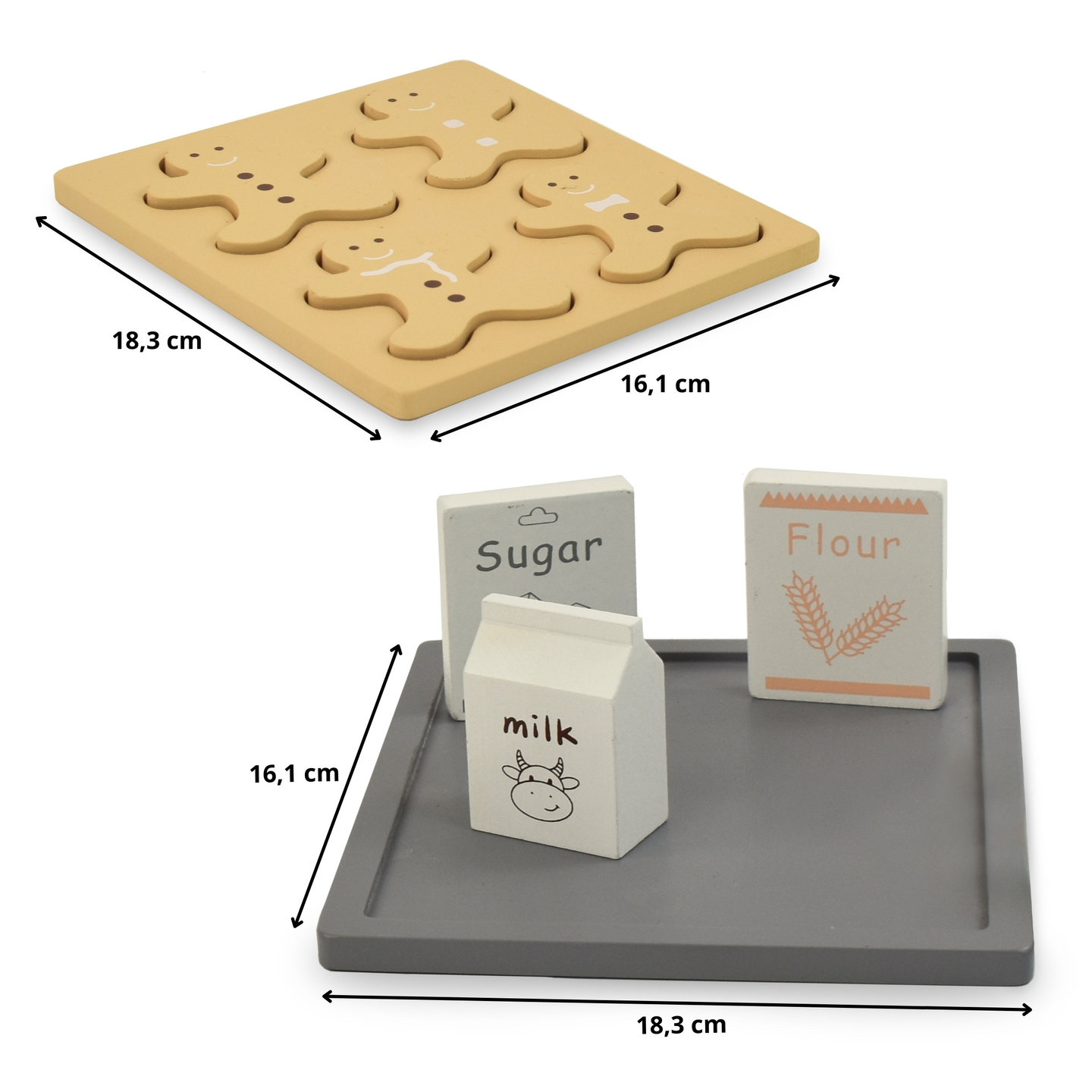 Leseni set za medenjake