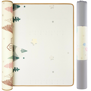 Dvostranska podloga iz pene XXL - zvitek 1 CM (gozd in gore)