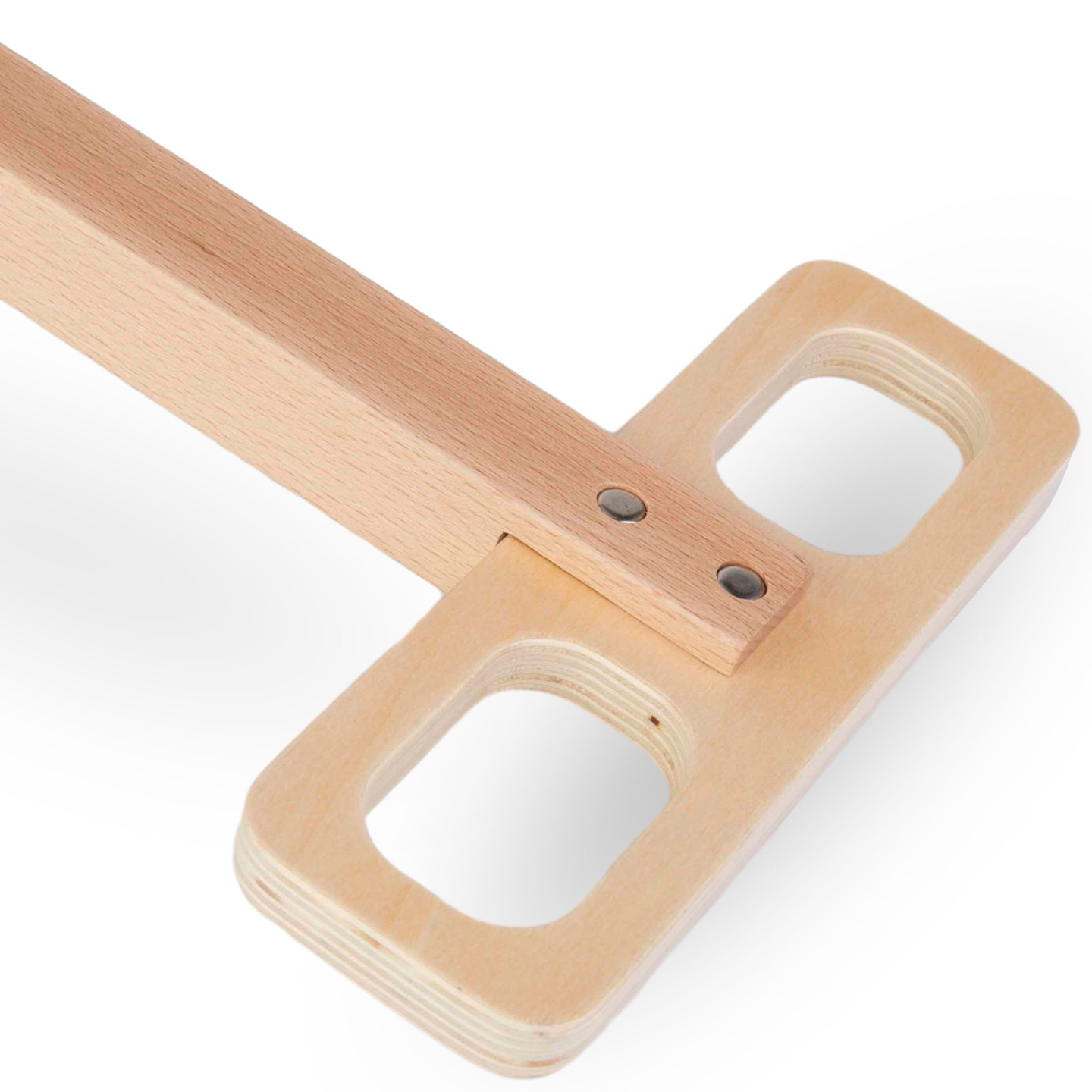 Leseni voziček za igrače - vlečna prikolica