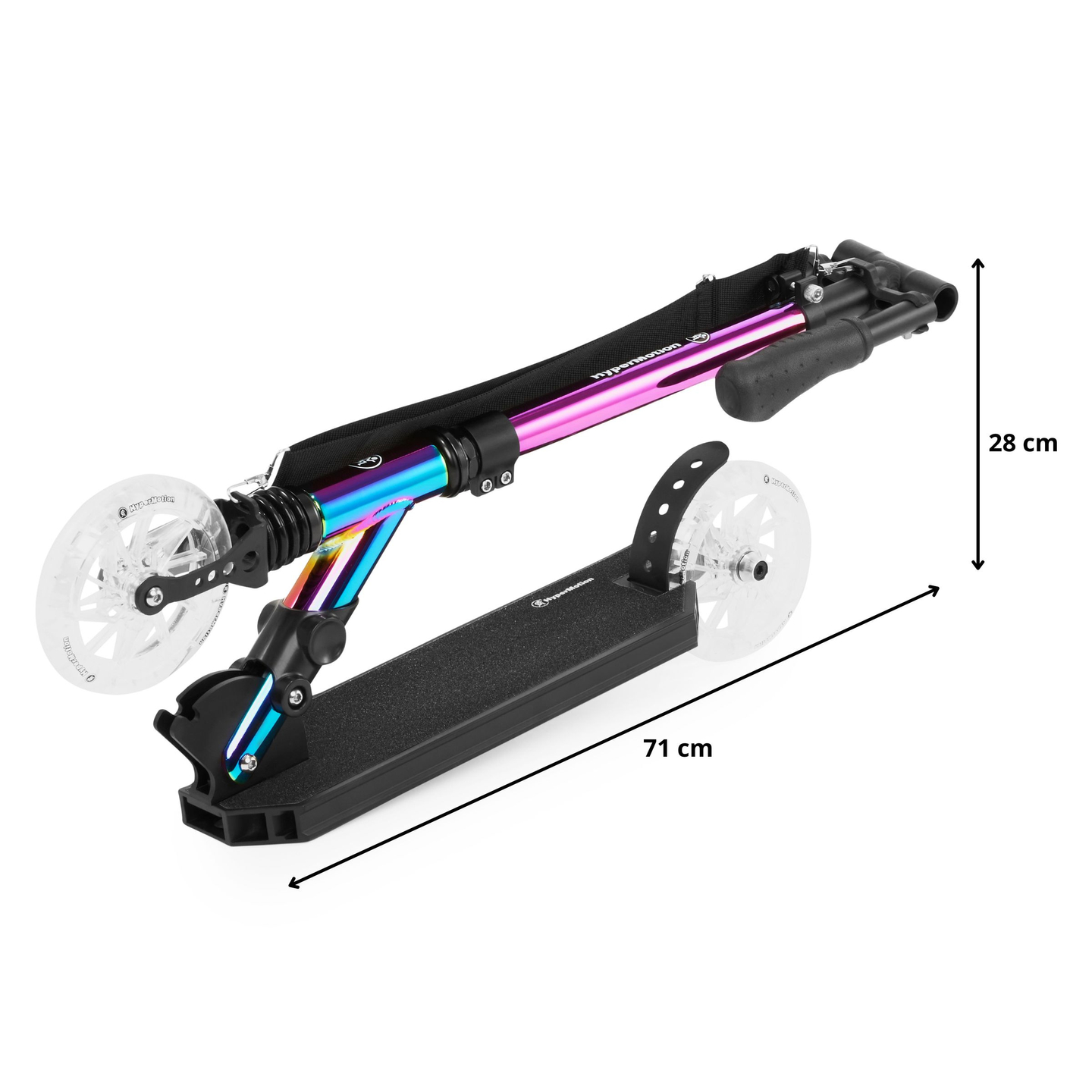 Dvokolesni skuter HOLO MAJESTIC HyperMotion 100kg - polni aluminij