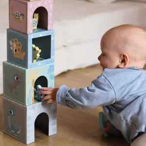 Sortirni stolp s figurami Dinozavri