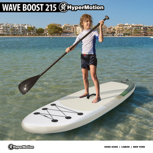 Napihljiva SUP deska za otroke Stand Up Paddle 215cm z veslom - HyperMotion WAVE BOOST 215