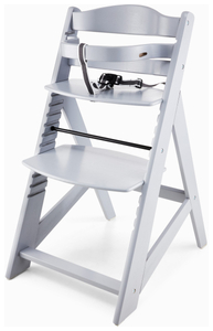 Lesen stol za hranjenje Moby-System WOODY - siva barva