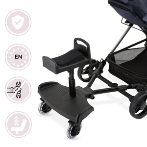 Podaljšek za otroški voziček z nastavljivim sedežem in univerzalnim pritrdilnim sistemom - Moby-System BUGGY2GO