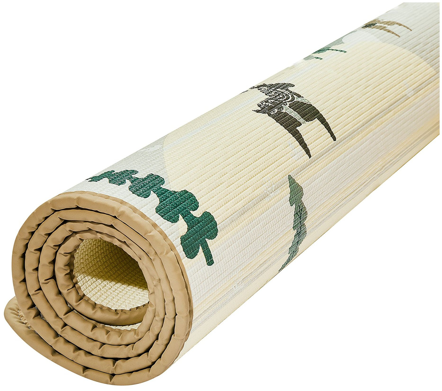 Dvostranska podloga iz pene XXL - zvitek 1 CM (gozd in gore)