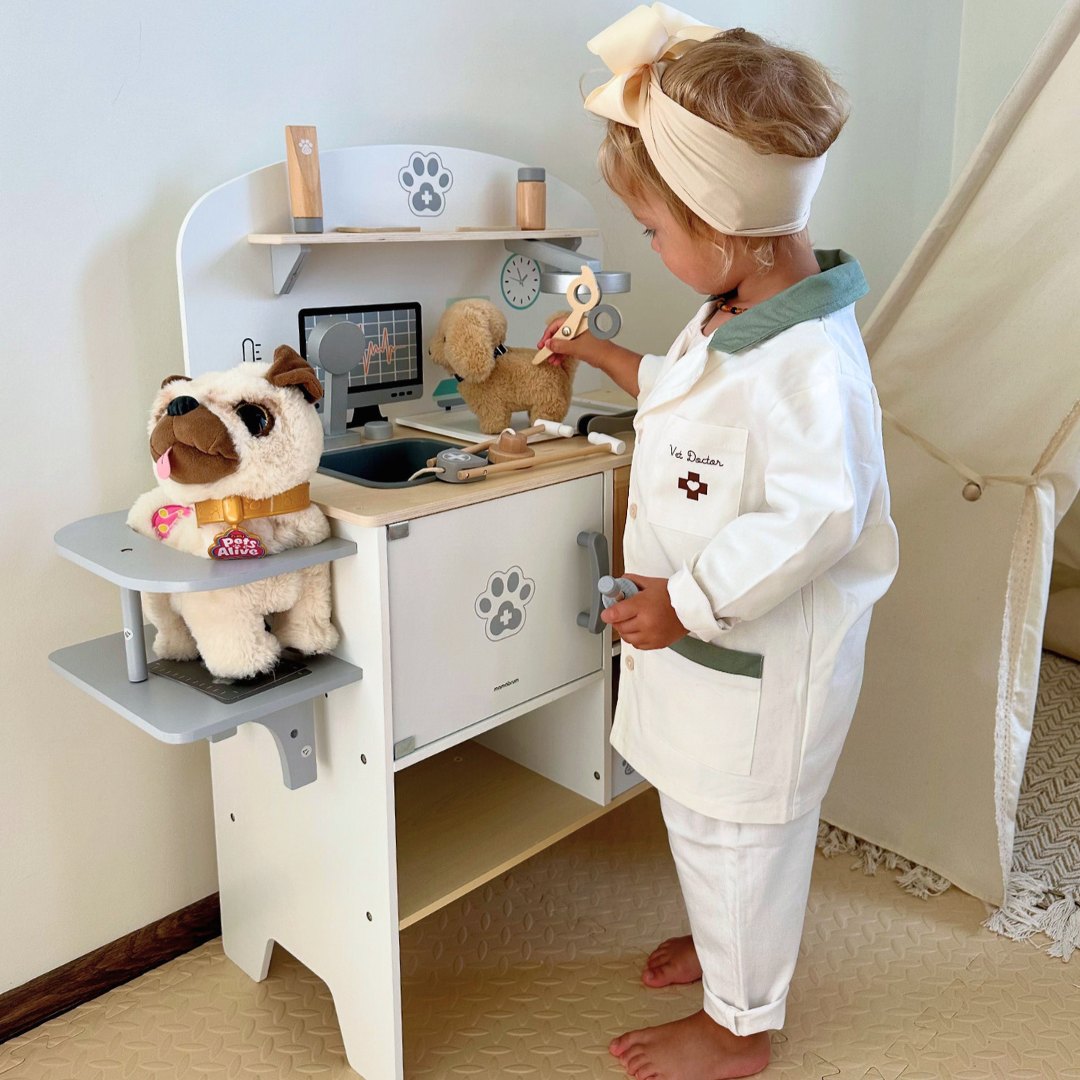 Bolnišnica za živali - leseni set