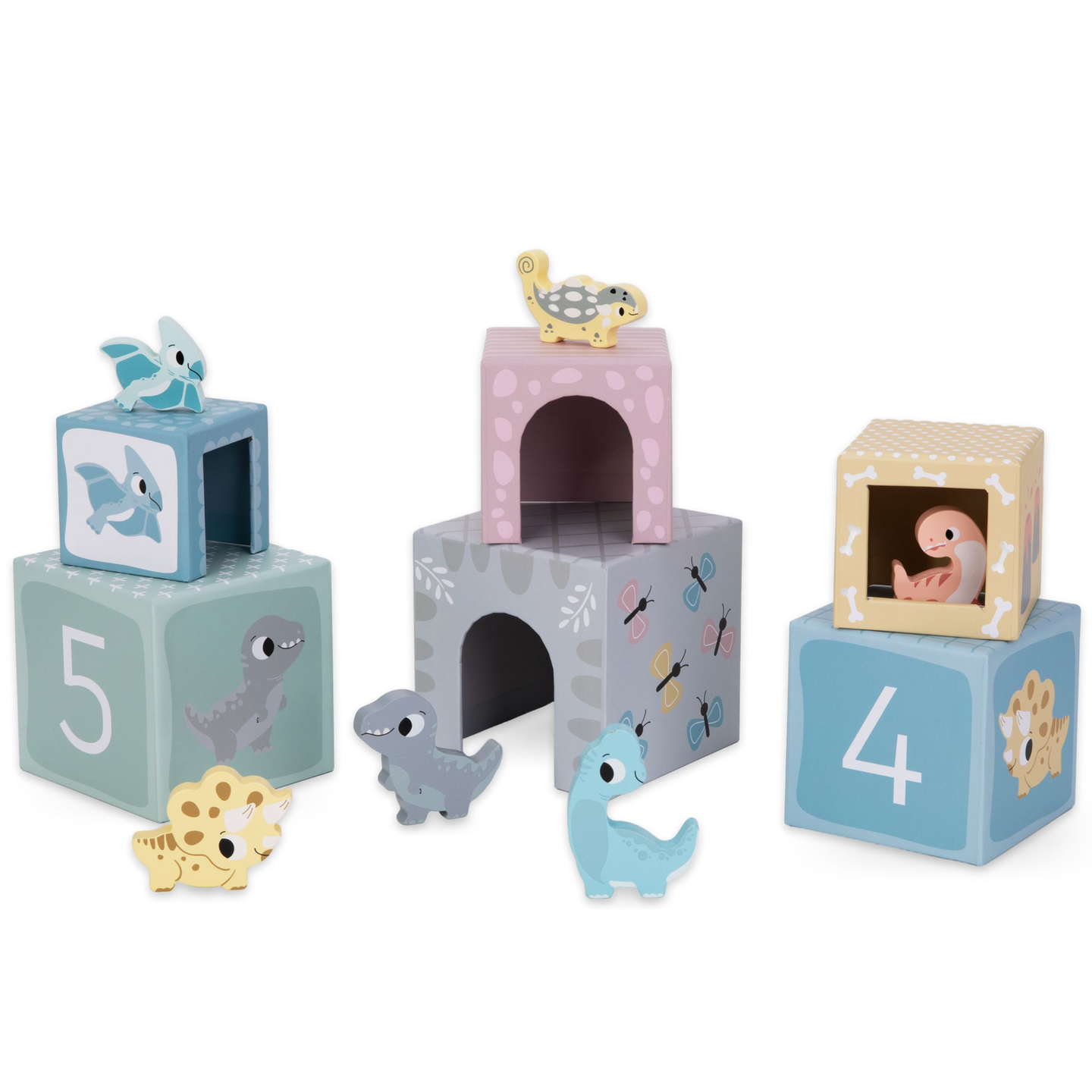 Sortirni stolp s figurami Dinozavri