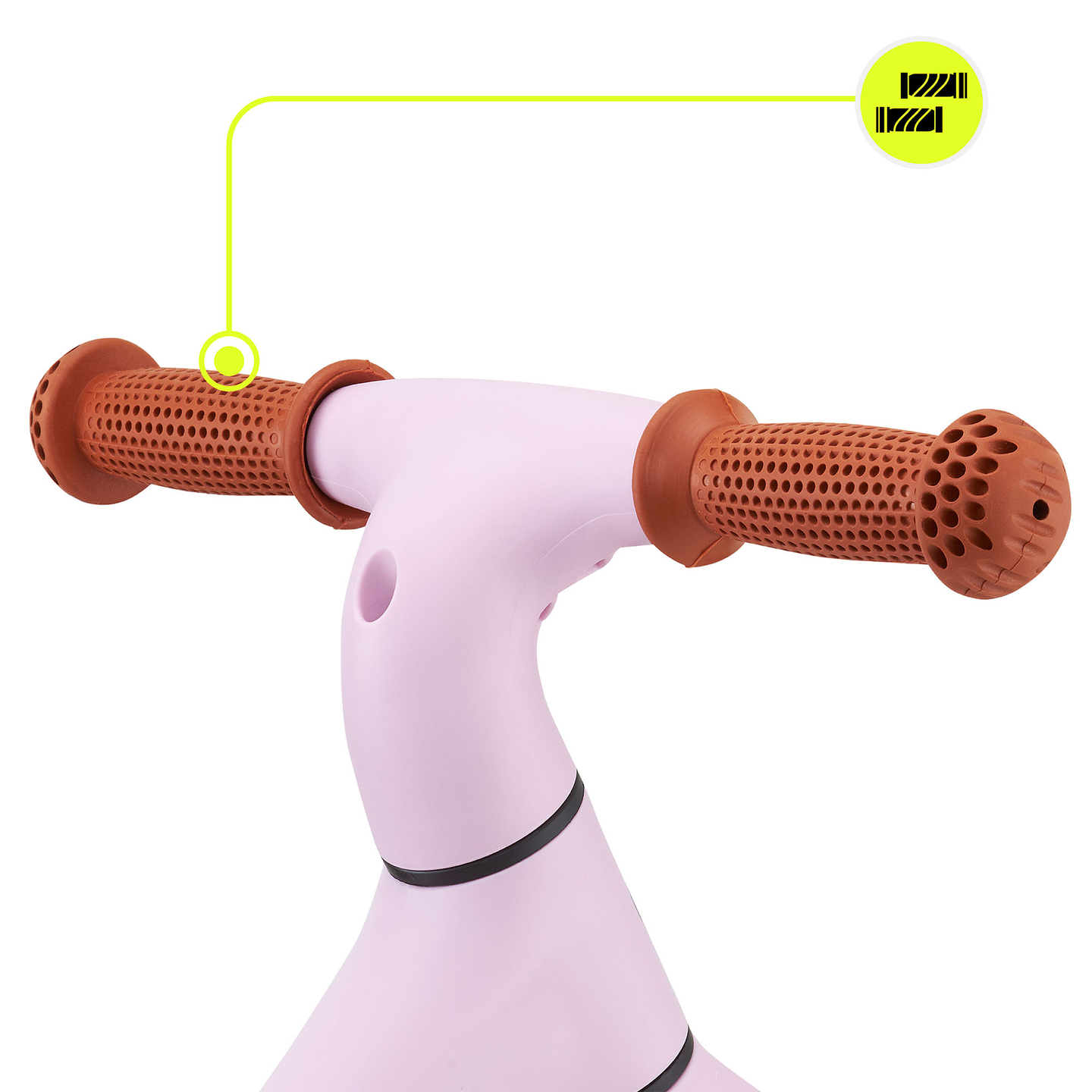 Otroško kolo za tek na smučeh HyperMotion Marcelo - roza