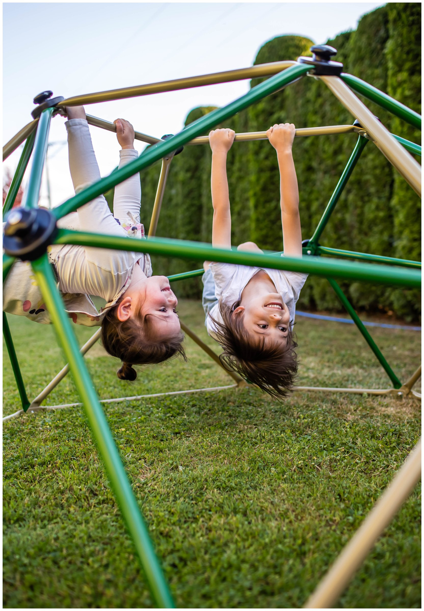 Otroška plezalna kupola HyperMotion XL, geodom, vrtno igrišče, premer: 1,8 m