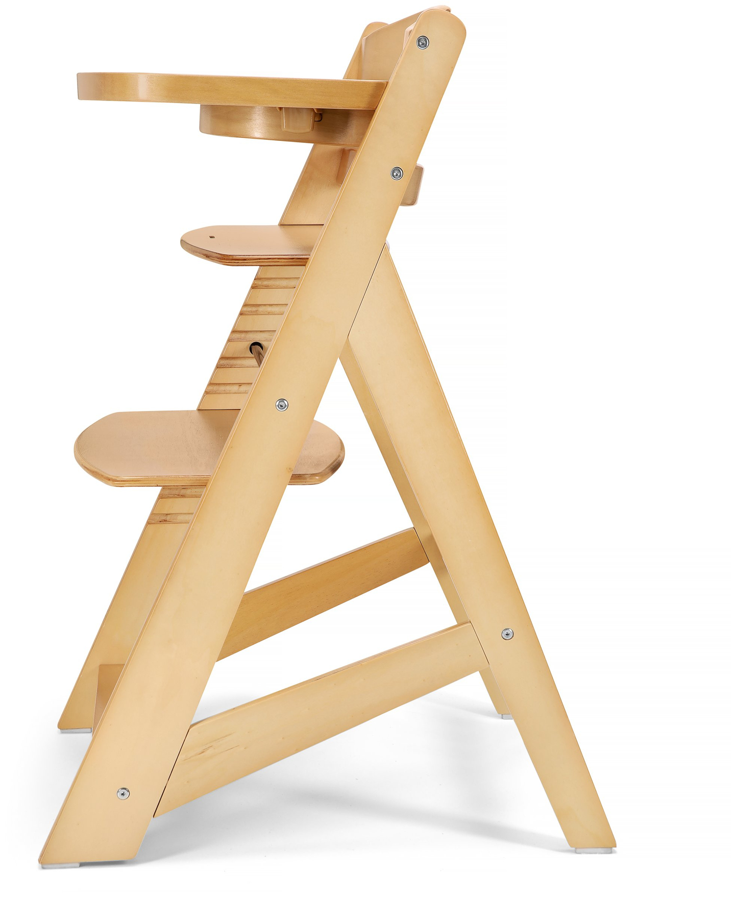 Lesen stol za hranjenje Moby-System WOODY - barva naravnega lesa