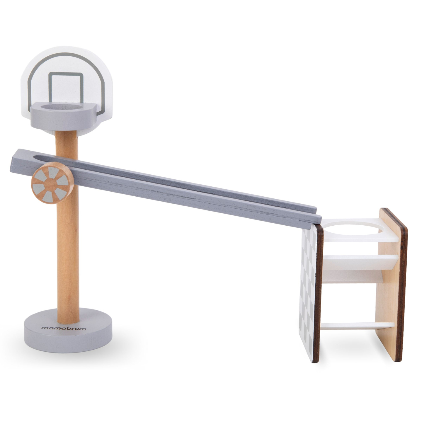 Leseni domino bloki - proga z ovirami - 48 elementov