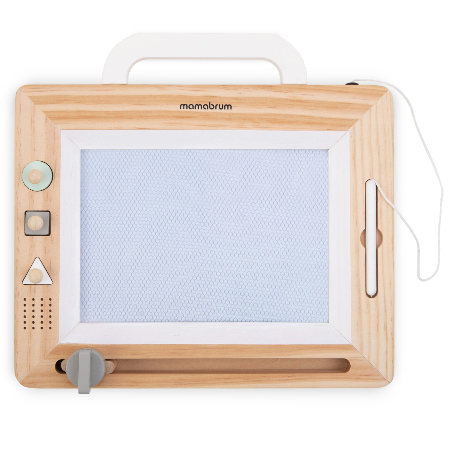 Leseno nalivno pero z žigi - risalna deska