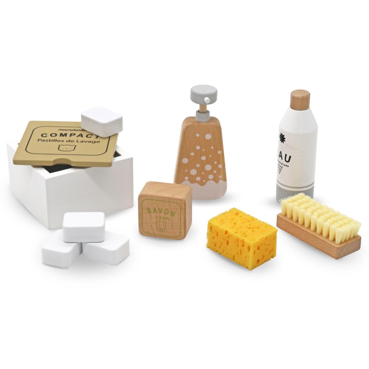 Leseni čistilni set za otroke - 10 kosov