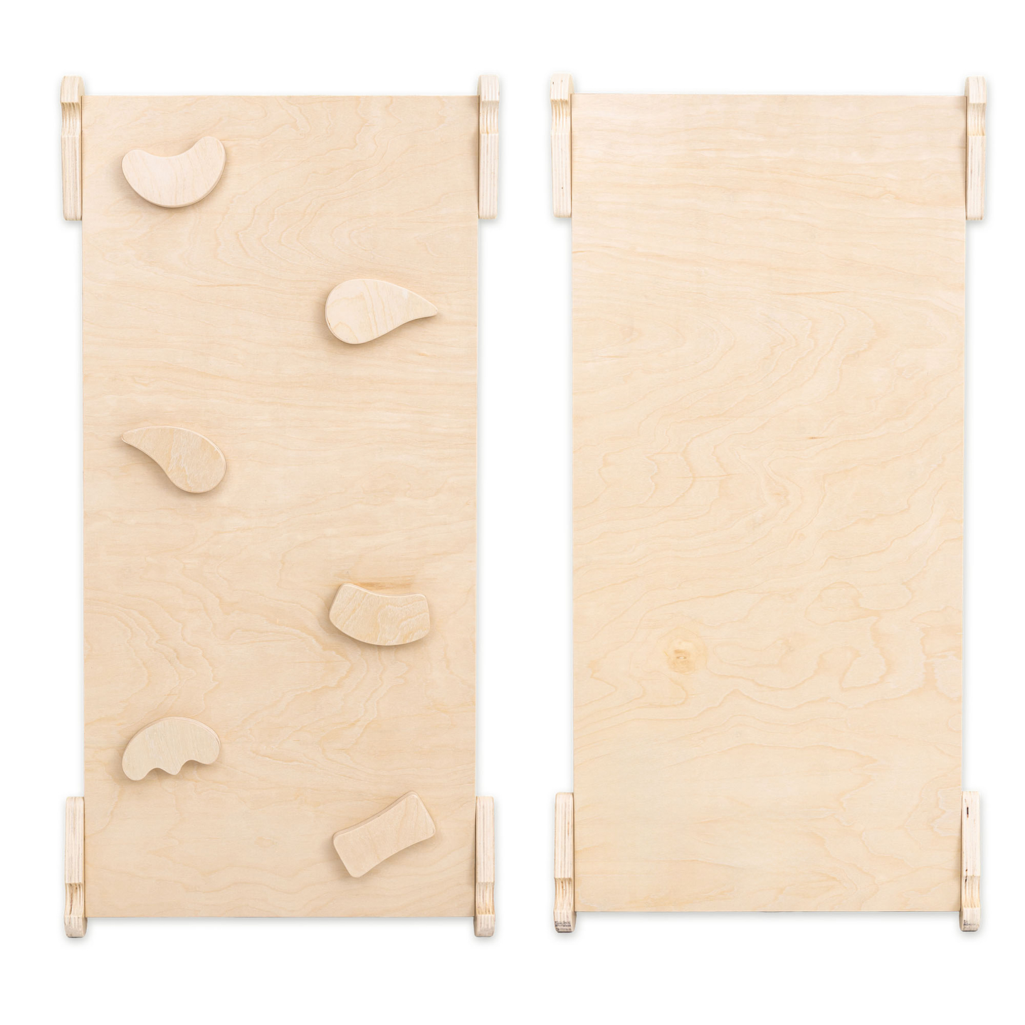 Leseno notranje igrišče za otroke - hišica z lestvami in toboganom