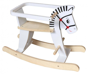 Leseni gugalni konj z ograjo K11