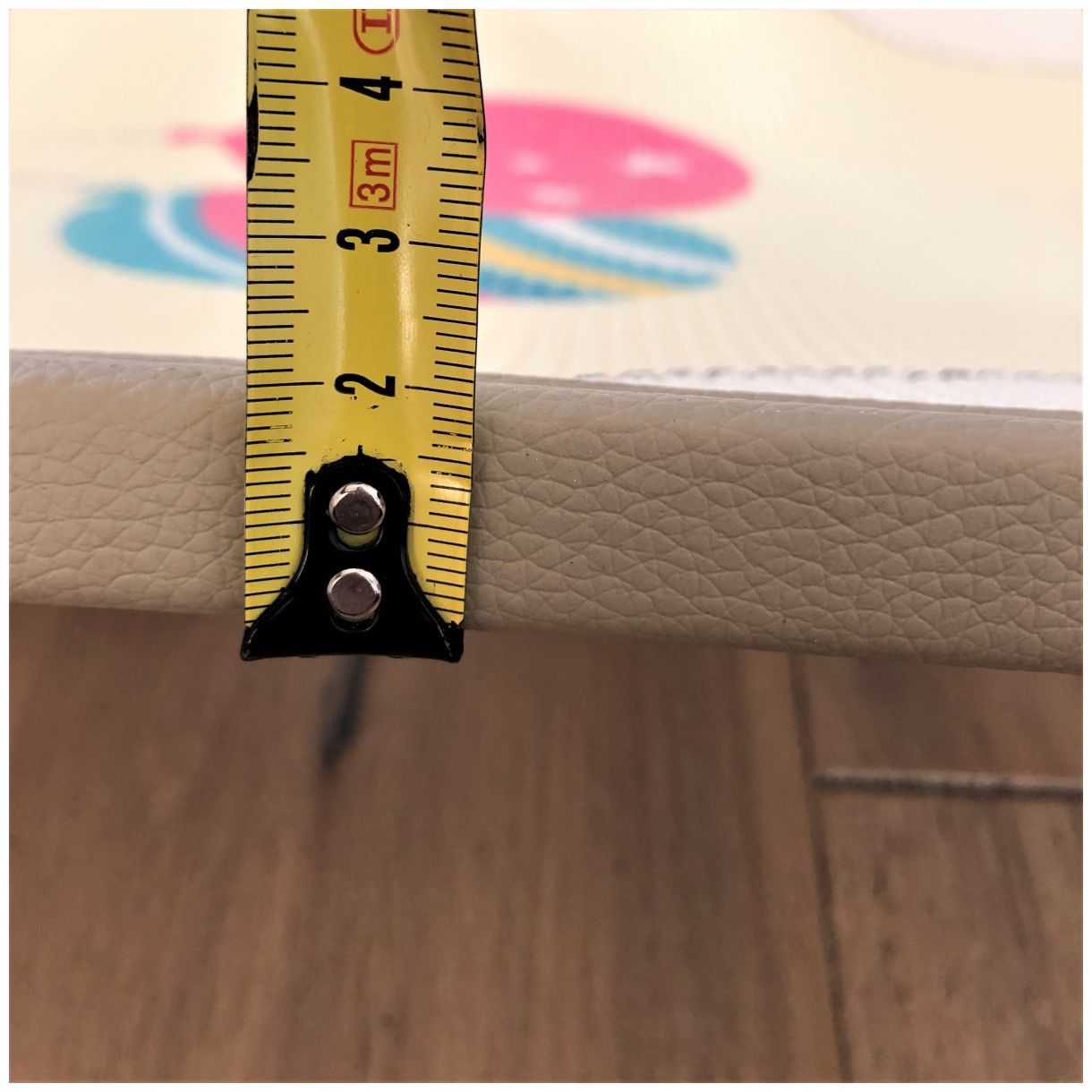 Dvostranska penasta podloga XXL - zvitek 2 CM (cesta in cikcak)