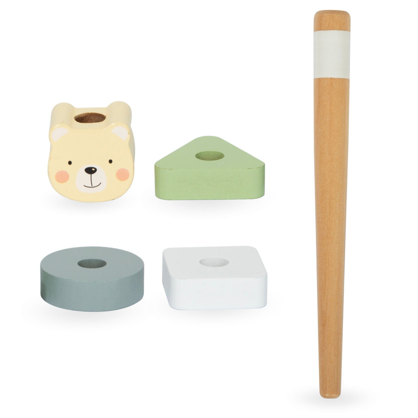 Lesena izobraževalna glasbena miza 7 v 1 s činelami in gongom - divja džungla