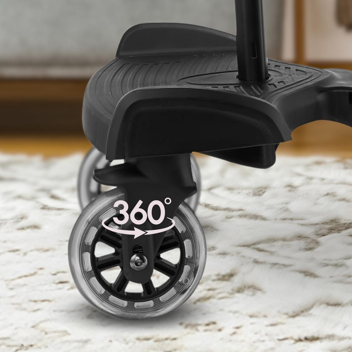 Podaljšek za otroški voziček z nastavljivim sedežem in univerzalnim pritrdilnim sistemom - Moby-System BUGGY2GO