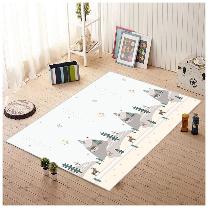 Dvostranska podloga iz pene XXL - zvitek 1 CM (gozd in gore)