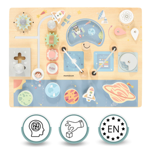 Lesena manipulativna tabla - Cosmos