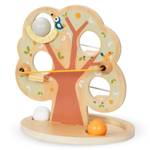 Lesena kroglica za drsenje - Zeleno drevo