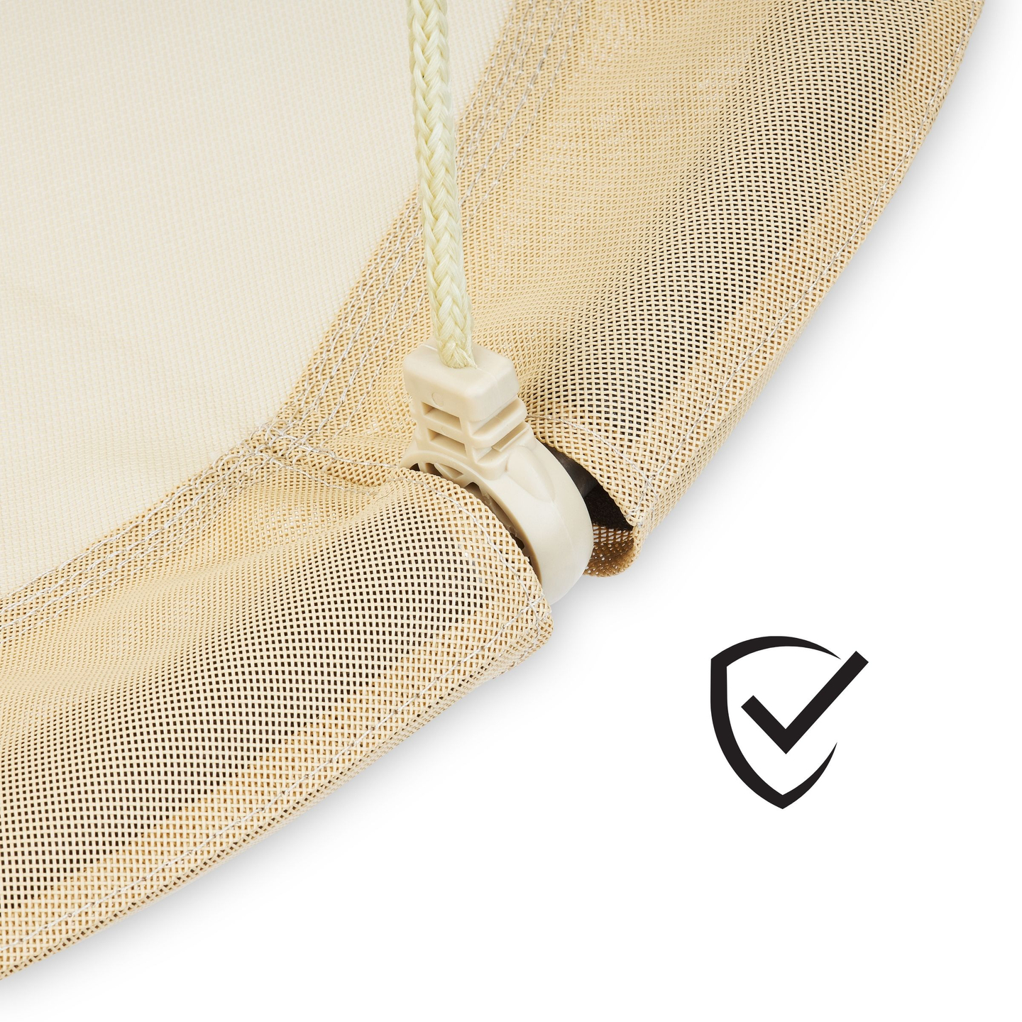 HyperMotion gugalnica štorkljino gnezdo - premer 100 cm, boho bež barva