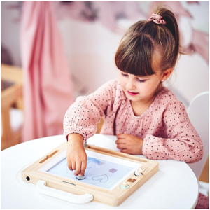 Lesen scrapbook s štampiljkami - risalna tabla