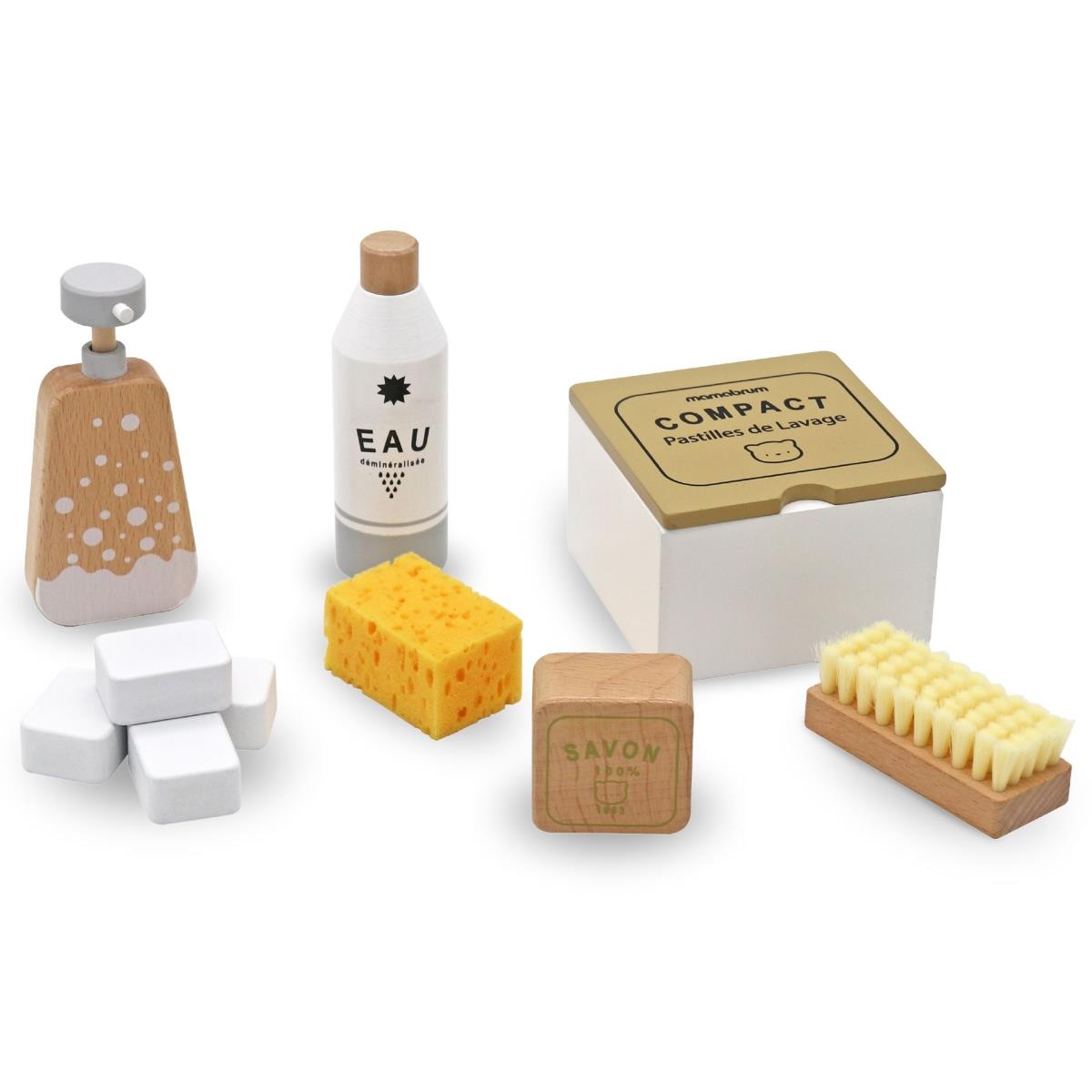 Leseni čistilni set za otroke - 10 kosov