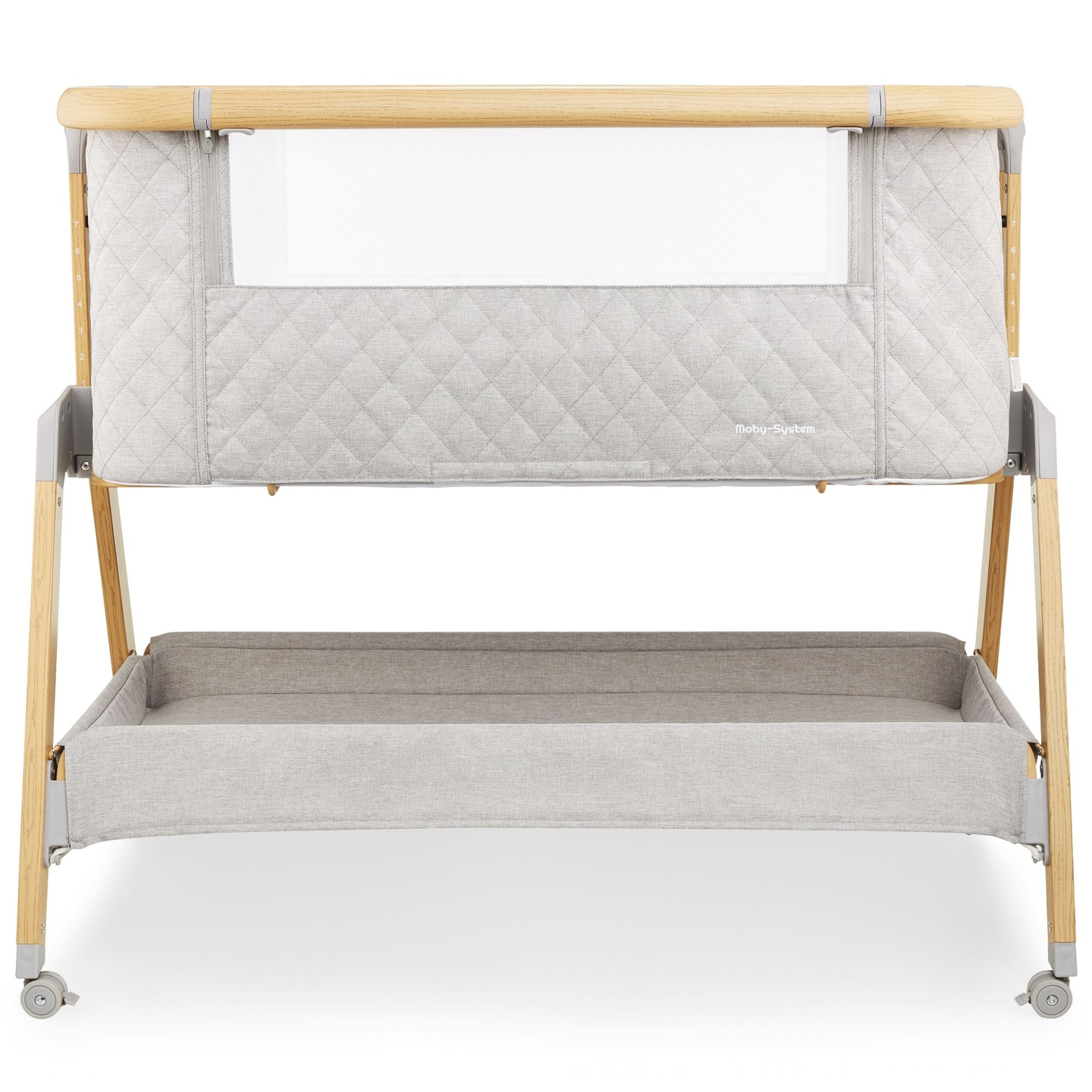 Potovalna posteljica, prostostoječa, 3 v 1 - Moby-Sistem DREEMY