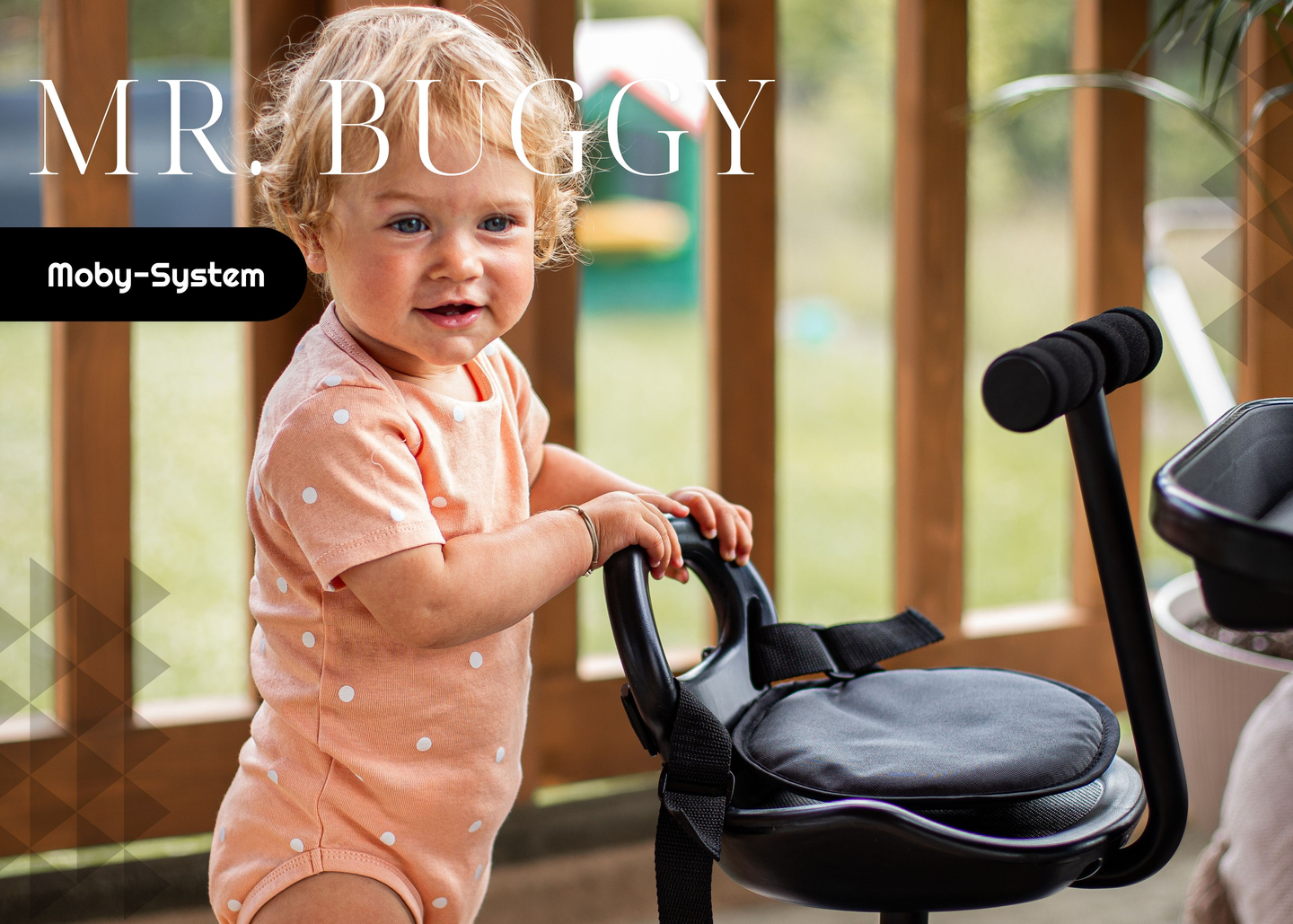 MR BUGGY podaljšek invalidskega vozička s sedežem - LED kolesa