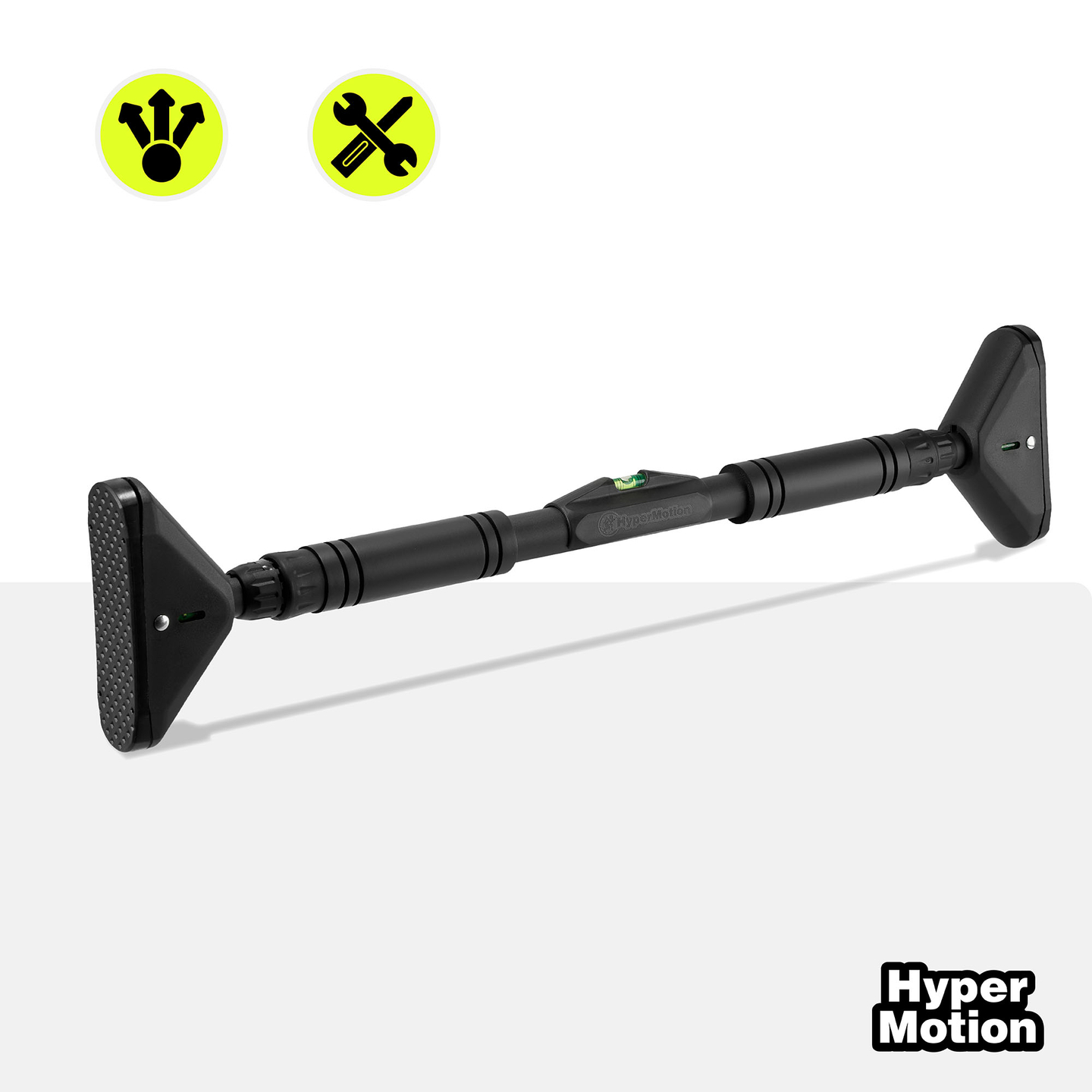 Nastavljiva palica za dvigovanje HyperMotion 70–100 cm, 200 kg, črna