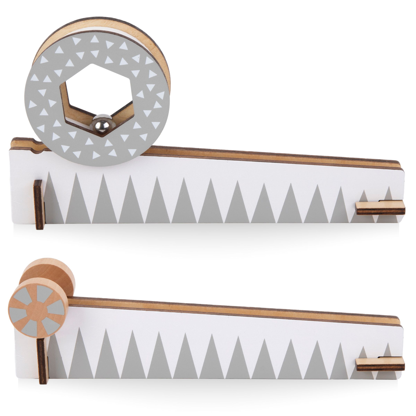 Leseni domino bloki - proga z ovirami - 48 elementov