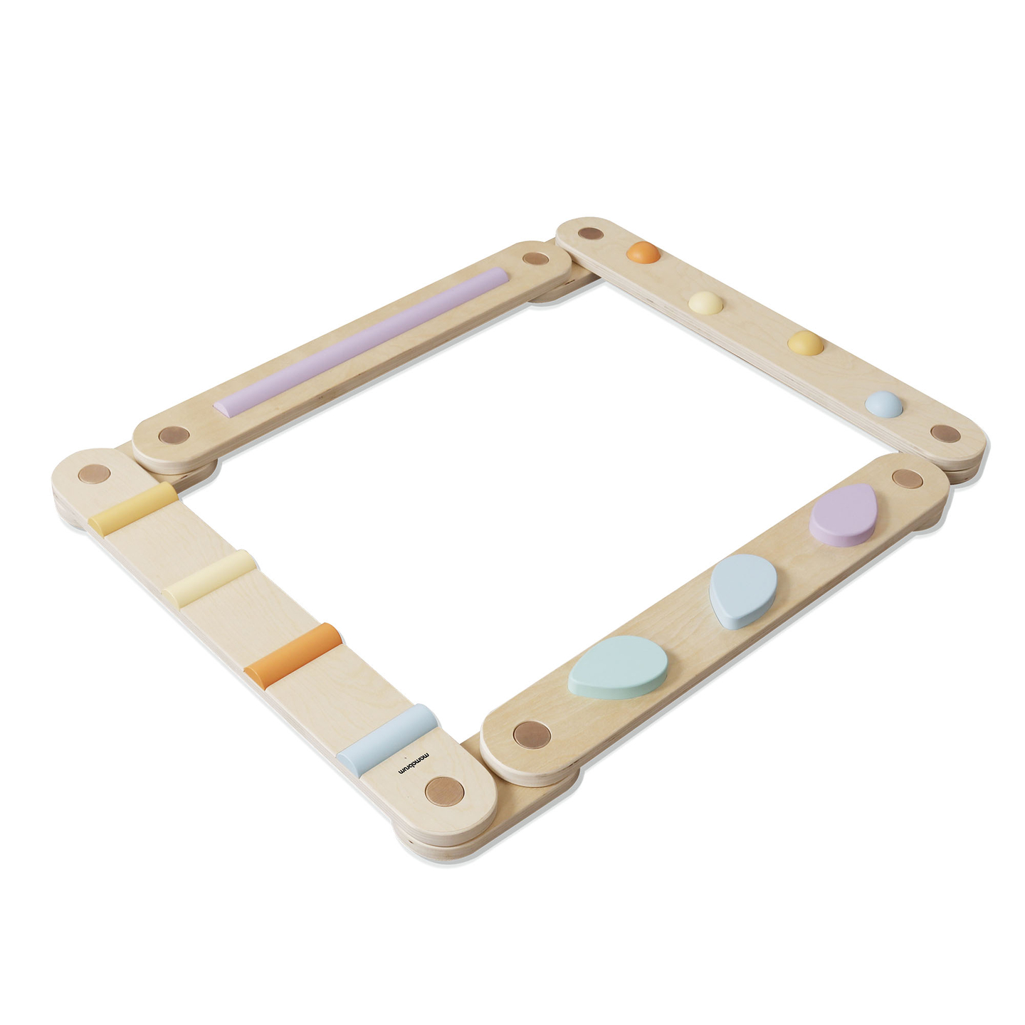 Velika lesena senzorična pot - steza za ravnotežje - 9 elementov